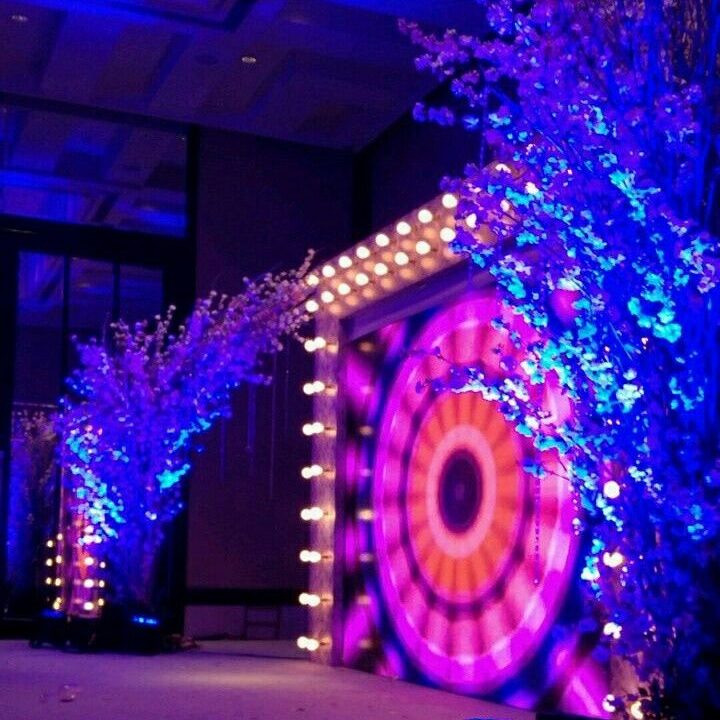 sangeet led lights