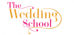 font the wedding school logo